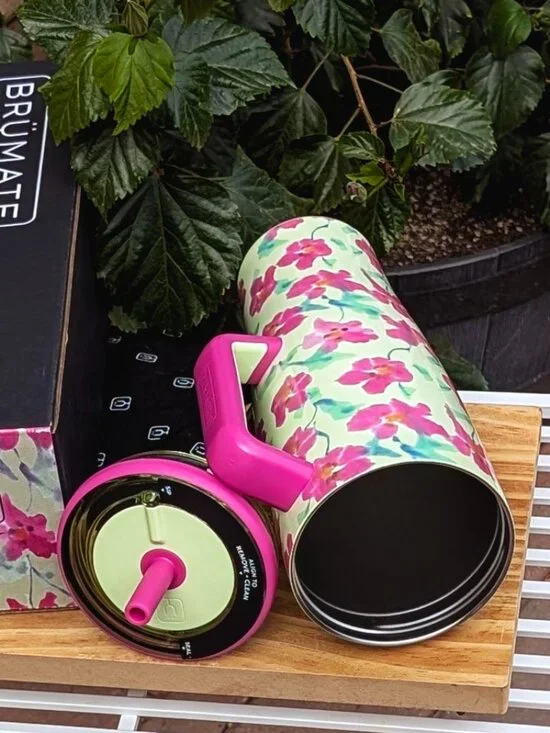 BrüMate Era 40oz in Hibiscus! Limited Edition! NIB! 🌺 - Picture 4 of 9